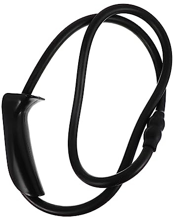 PAMINGONO Banda para Entrenamiento de Fuerza de Tiro Goma Negra Gran Elasticidad y Diseño Ergonómico y Ejercicios al Aire Libre