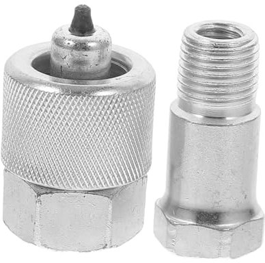 TOPBATHY Robuster Hydraulikkupplungsadapter Aus Stahl Vielseitiger Hydraulischer Wagenheber Ersatzteil Kupplungsverbinder Mit Männlichem Und Weiblichem Anschluss Einfache Wartung Und