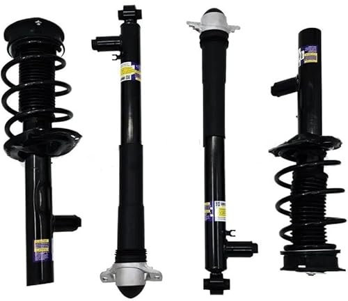 ZSHYTWE Amortiguador Trasero Delantero 4 Uds para Seat para Leon III 2014-2020, 3q0413031ak,3q0413031bb 5q0413031fj,5q413031fk Columna Suspensión Suspensión Neumática