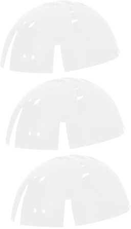 VILLFUL 3 pezzi Paraurti Ergonomico per Cappello da Baseball Protezione Testa Leggera e Traspirante Ventilazione Sicurezza Multiuso per Lavoro e Attività Outdoor
