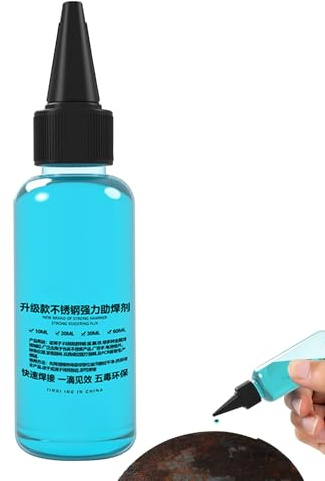 Flussante Saldatura - Decapante Acciaio | Agente Saldante | 10ml Liquido Resina Alta Resistenza Per Batteria, Rame, Ferro, Lamiera Zinco, Saldatura Precisione Circuiti BGA, Riparazione