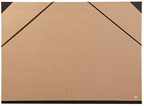 Clairefontaine 44600C Zeichenmappe 60x85cm innen, 67x94 außen Braun