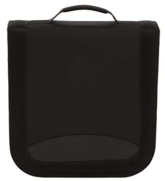 Amazon Basics CD/DVD Wallet 128 Disc Capacity Nylon Black