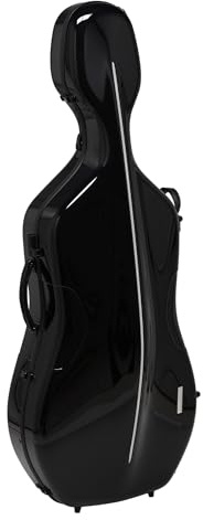 GEWA Celloetui AIR 3.9 kg schwarz/schwarz Made in Germany extrem bruchsicher, beste Insolationseigenschaften