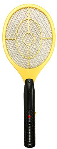 Eaxus Elektrische Fliegenklatsche 46cm Fliegenfänger Insektenvernichter Mückenklatsche Elektronische Insektenfalle Insektenschutz