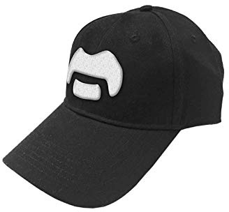 Frank Zappa Cappellino da Baseball Bianca Moustache Nuovo Ufficiale Nero Size One Size