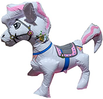 Mr. Gadget Solution® New inflatable water toys outdoor pool beach toys for kids and toddlers-HORSE
