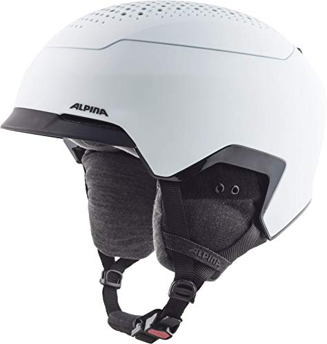Alpina Unisex - Erwachsene, GEMS Skihelm, White matt, 51-55 cm