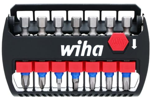 Wiha 7 Piece TerminatorBlue Impact Bit Set - 2 Inch Bits