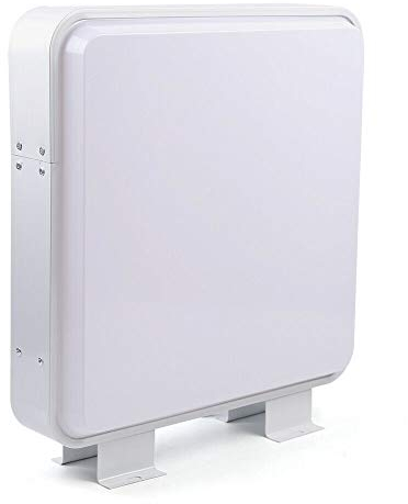 SHZICMY Neonlicht Lichtwerbung Leuchtreklame Doppelseitiger LED Leuchtschild Open Quadrat 55 cm Außenwerbung Werbung Leuchtreklame für Bar Schaufensterwerbung Business Büro Laden