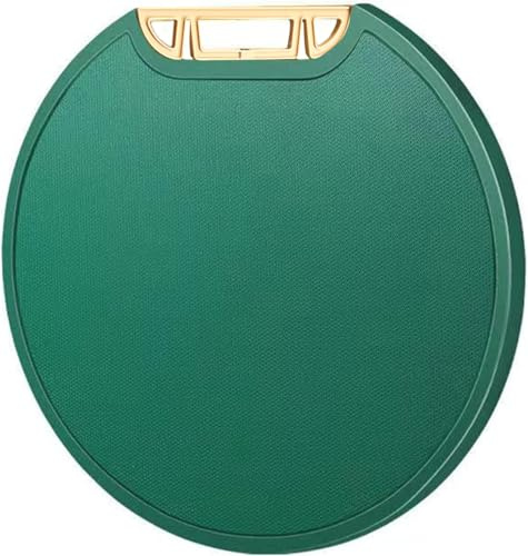 HZXMKB Chopping Board for Chopping with Handle, Flexible Cutting Boards Plastic Chopping Boards for Kitchens, BPA Free, Portable, Lightweight, Multifunctional Easy Grip Handle Space Saving,Green