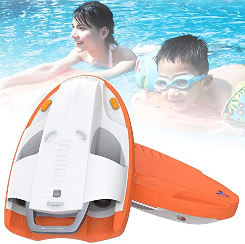 Smart Water Scooter, Elektro Surfboard, Elektronisches Kickboard, Schwimmtraining Werkzeug für Anfänger 2 Geschwindigkeiten, Tauchen Strand Sommer Schnorcheln Urlaub Meer Freestyle Zubehör für