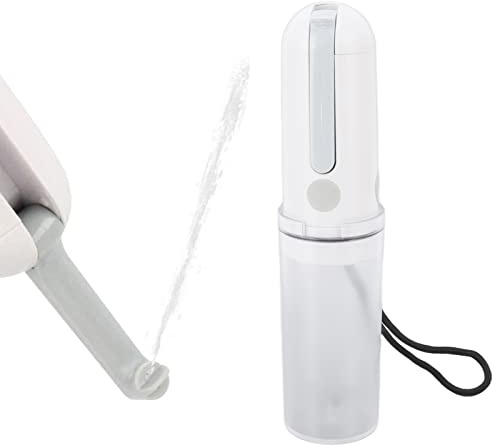 Bidet de Voyage Portable, Pulvérisateur Portable économe en Eau de 230 Ml, Rechargeable Par USB, pour Toilettes, Nettoyeur D'accouchement Post partum, pour Extérieur/camping(Bouteille transparente)