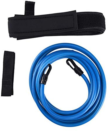 1 Satz statischer Schwimmgürtel, Schwimmübungsgürtel, Schwimmtrainingsgerät, Schwimmfallschirm, Schwimmwiderstandsgerät, Schwimmtrainingsseil, Schwimmtrainingsgürtel, Haltegurt, elastisches Band