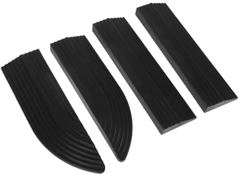 COLLBATH 1set Ramp Pad Gomma Per Robot Aspirapolvere Antiscivolo Per Passaggi Facile e Portatile Per e Piccole Scale Domestiche