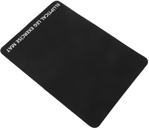 Outanaya Home Gym Equipment Mat Non-slip Treadmill Shock Pad Noise-absorbing Pad Exercise Mat for Floor Black