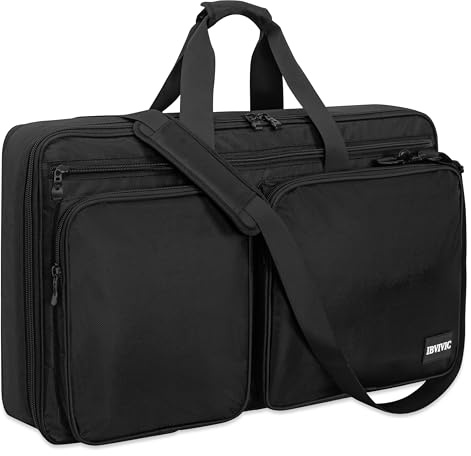 OUUTMEE DJ Controller Carry Bag, Pioneer XDJ-RX3/RX2 DJ Controller Carry Case, DJ Protector Bag with Shoulder Straps, Fit for Pioneer XDJ RX Bag (XL-77.5 x 54.5 x 17.5CM)