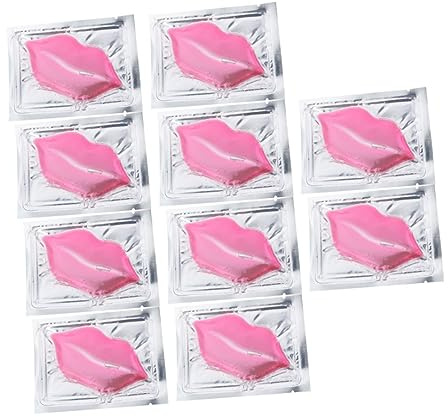 HAMPPLIES Mascarilla Labial De Colágeno Hidratante y 15 Unidades Tamaño Compacto Para Mujeres y Niñas Uso Portátil