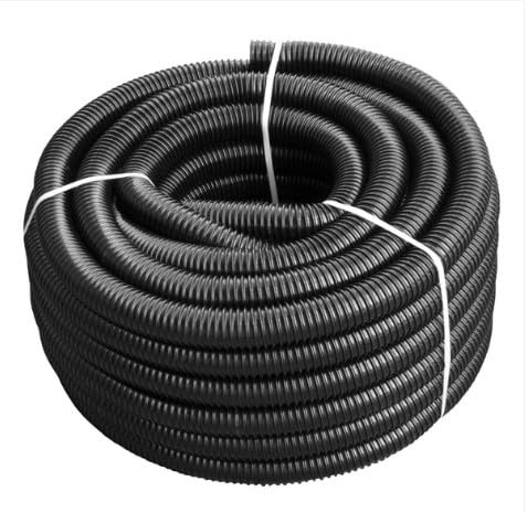 10m Corrugated Pipe 1.25 (32mm) - Ribbed Hose for Outdoor & Indoor Water Systems