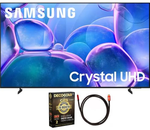 Samsung UN70U7900FFXZA 70 inch U7900 Series UHD 4K Smart Tizen TV 2025 Bundle with Deco Gear 6FT Universal 4K HDMI 2.0 Cable and CPS Exclusive 26 Month Protection Pack (BEACH-CPS-26M1000)