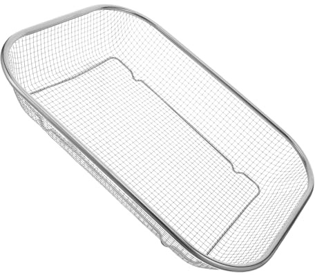 Ipetboom Égouttoir à Couverts en Acier Inoxydable 304 Grand Panier D’Égouttage Multifonction en Maille Serrée Panier de Rangement pour Évier Cuisine Séchage Rapide de Vaisselle et