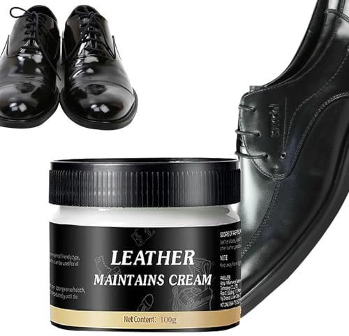 Crème de Conditionnement pour Cuir de Bottes | Protecteur de Soin Imperméable 80 g Non Gras - Crème De Nourrissage Pour Vestes En Cuir | pour Selle Voiture Meubles Canapé Sacoche Intérieur Bourse Vest
