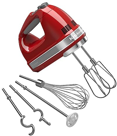 KitchenAid KHM926ER Empire Red 9-Speed Hand Mixer by KitchenAid