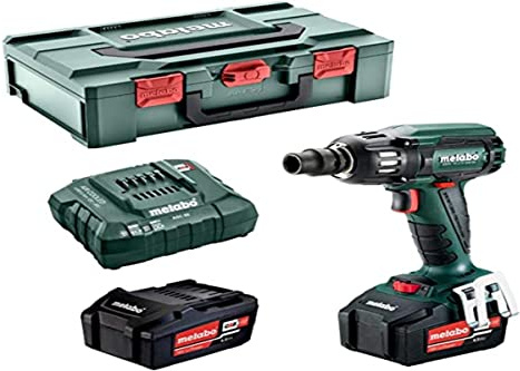 METABO MÁQUINAS - Metabo SSW 18 LTX 400 (Nm) BL 1/2 - Atornillador de Impacto a batería 1/2 18v 4.0 ah