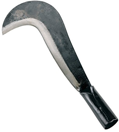 AUSONIA - Roncola con Manico Ferro a Tubo Cm 28 Gr 530