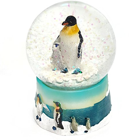 Ravensden Penguin with Chick Snow Globe - Collectable Gift Idea
