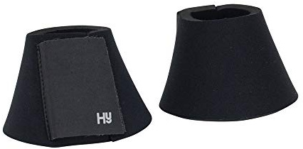 HyImpact Neopren Protect Hufglocken (2 Stück) (XL) (Schwarz)