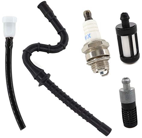 HURI Kraftstoffschlauch Benzinschlauch Benzinfilter Ölfilter Zündkerze für STIHL 034 034AV 034 SUPER 028WB 028AV 028 Kettensäge Super Tillotson HU-40 HU-40B HU-40D EOS-350D