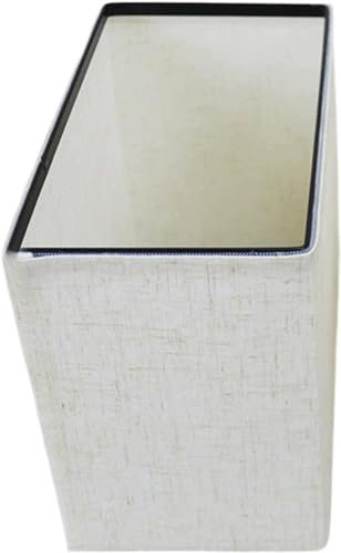 Paralume,Paralume in tessuto,Paralume rettangolare,Paralume a tamburo in tessuto,Copertura moderna della luce, per la casa dell'hotel