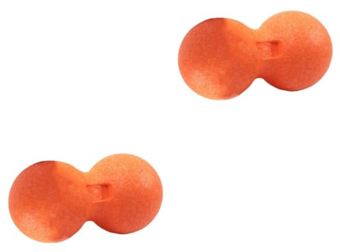 BCOATH 2 Stück Erdnussform Doppelmassage Mobilität Elastischer Dichter Kern