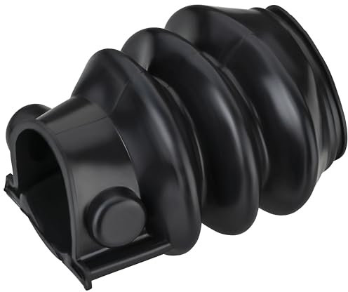 AUTOLIGHT 24 Faltenbalg für Anhänger Auflaufeinrichtung 50/60 mm Länge 125mm Schutz-Gummidichtung für Deichsel, passend für AL-KO Modelle, Schwarz