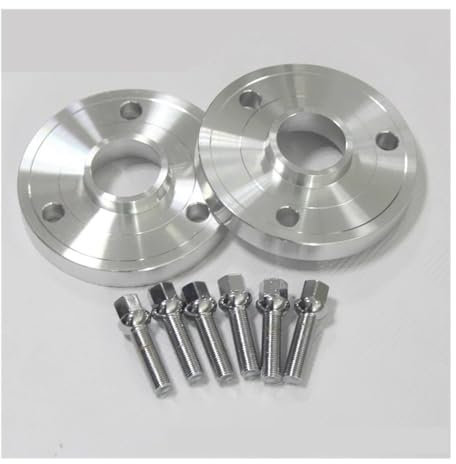 Autos Spurverbreiterungen 2Stück 15/20mm Aluminium Radabstandshalter PCD 3-112 CB 57.1 Passend Für Smart Für CABRIO(450) Für CITY Für COUPE(450) Für FORTWO Für CABRIO (450)