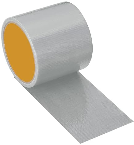 PATIKIL Gaffers Tape 8cm x 10 Meters, Waterproof Gaffer Floor Tape No Residue Non-Reflective Easy Tear for Indoor Outdoor Photography Electrical Cord Industrial Use, Silver