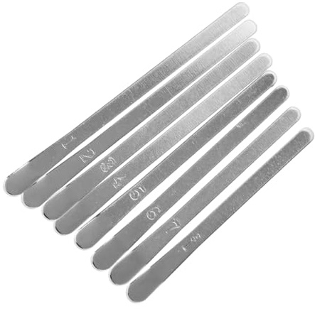 1 Satz Kalimba Tasten aus Metall Diy Daumenklavier Reparatur Kit mit Brücke und Zubehör für Kalimba für Musikliebhaber und Bastler