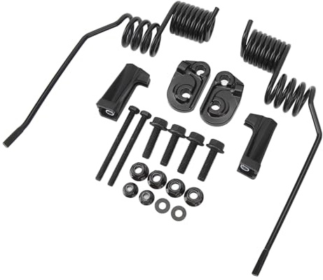 Pretfy Ice Scratchers Kit 20PCS Spring Style Rail Mount for REV G4, REV‑XM, REV-XP Chassis Summit Models, Prevent Overheating and Ice Buildup, Made with High Strength Metal Materials,