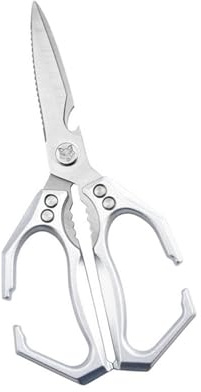 Forbici Multiuso Per Ossa Pollo Cesoie Da Cucina Per Squame Pesce Verdure Gadget Con Impugnatura Ergonomica Professionale Forbici Multifunzionali Per Ossa Pollo