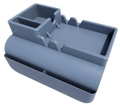 Portavasos Para Sofá - Bandeja De Reposabrazos De Sofá De Silicona | Soporte Para Bebidas Para Sofás, Organizador De Silicona Antideslizante Con Bolsillo Lateral, Portavasos Para Sofás Para Escritorio