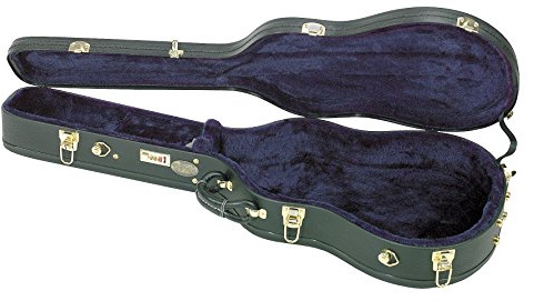 BSX 523531 Arched Top Prestige gitarrfodral för klassisk gitarr, svart, För klassisk gitarr