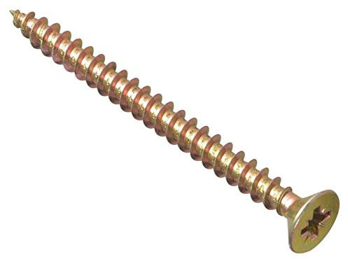 Bargainscrews Lot de 100 vis à cartons multi usages 6.0 x 60mm