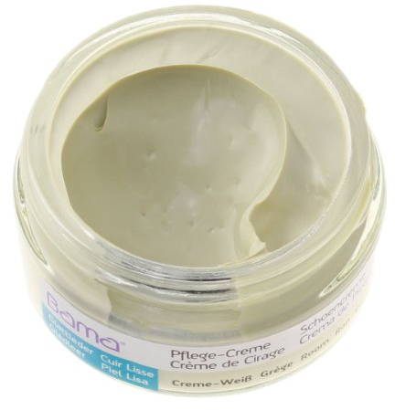 Bama Pflege-Creme Schuhcreme für Glattleder in vielen Farben (Creme-Weiß)