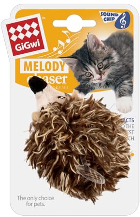 Vealind GiGwi Melody Chaser interaktiv kattleksak (igelkott)