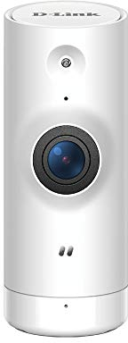 D-Link DCS-8000LHV2 Mini Telecamera Full HD con Intelligenza Artificiale, Wi-Fi, Visualizzazione Grandangolare 120°, 1080p