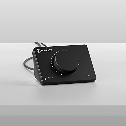 Elgato Set básico con interfaz XLR - Interfaz de audio, cable XLR, software mezclador digital para podcasting, streaming y grabación, conexión USB, conecta tu micrófono dinámico, PC/Mac