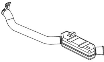 Rear Silencer DINEX 68720