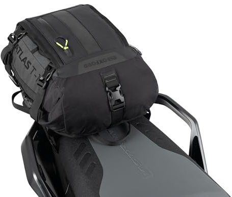 Oxford Atlas T-10 Advanced Tourpack Modulares Motorradgepäck, 10 l, Anthrazit/Schwarz