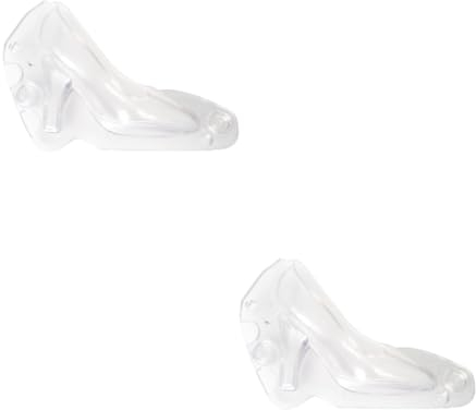 Alipis 2stücke Hochzeits-schuh Schokoladenform Aus Lebensmittelechtem Für Fondant Kekse Und Tortendekoration Leicht Zu Reinigen Verwenden